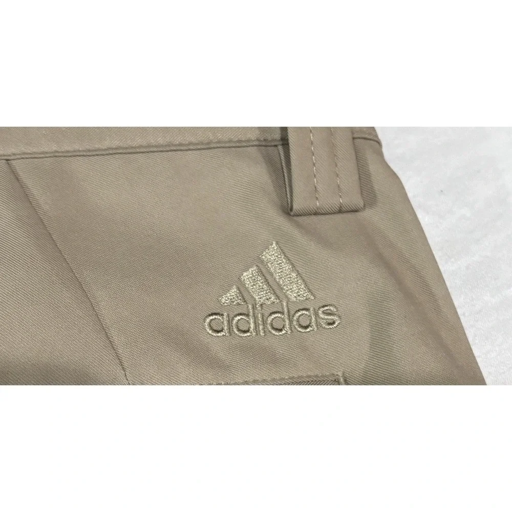 Adidas ClimaCool Stretch Golf Pants Mens 34x32 Khaki Beige Performance Outdoor